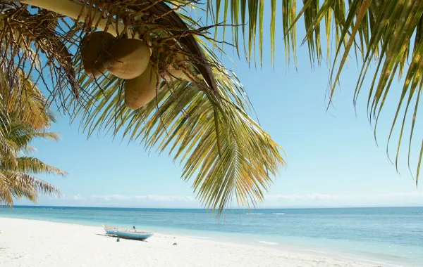 لقطة لأحد شواطئ مدغشقر  