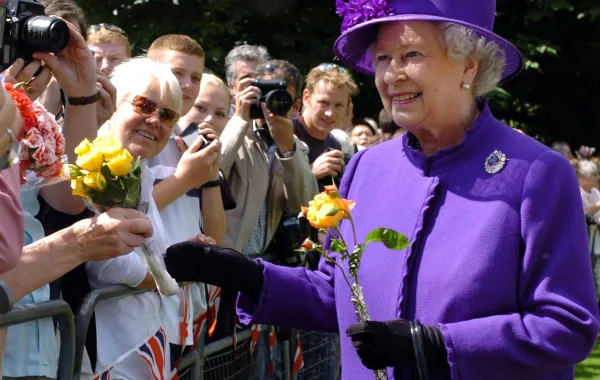 الملكة اليزابيث الثانية،Queen Elizabeth II  (مصدر الصورة:PETER NICHOLLS / POOL / AFP)