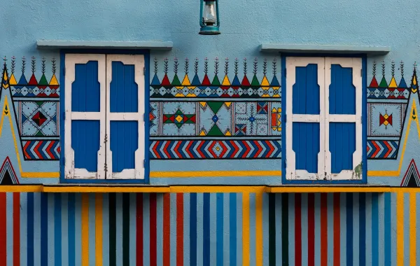 فن القط العسيري المدرج في قائمة اليونسكو للتراث الثقافي غير المادي السعودي، - المصدر Eric Lafforgue/Art in All of Us/Corbis via Getty Images