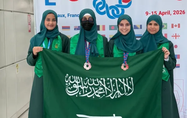 إنجاز سعودي لافت في محفل رياضي دولي- الصورة من حساب موهبة على منصة إكس 