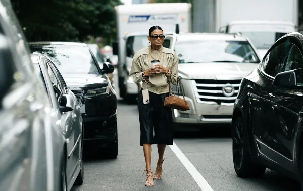 إطلالة ستريت ستايل -الصورة من Launchmetrics/Spotlight ©