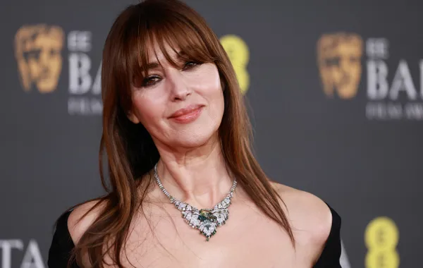 مونيكا بيلوتشي في حفل BAFTA 2026، (مصدر الصورة: Lia Toby/Getty Images)