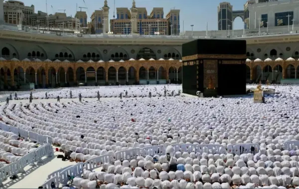 حجاج بيت الله الحرام- الصورة من واس