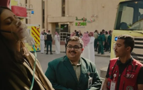 كواليس فيلم عكس سير- الصورة من صفحة المستشار تركي آل الشيخ
