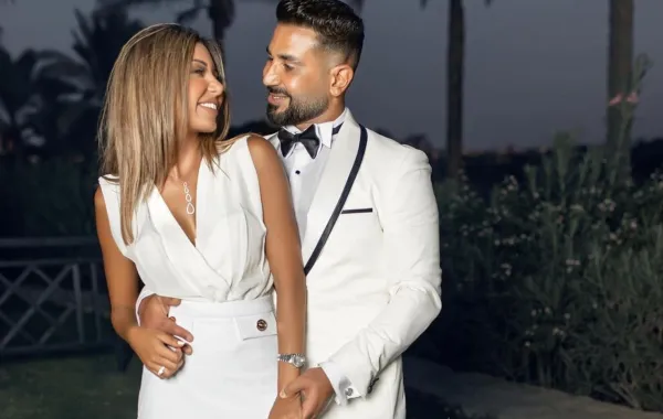 أحمد سعد وعلياء بسيوني - الصورة من حساب أحمد سعد على انستغرام