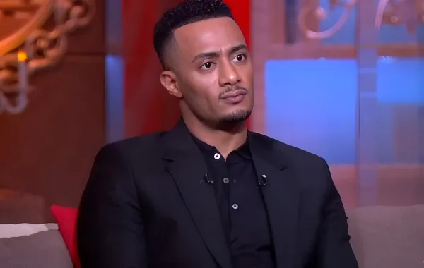 محمد رمضان- الصورة من شاشة عرض برنامج الحكاية