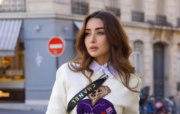 هنا الزاهد تتواجد في باريس - الصورة من حساب هنا الزاهد على انستغرام