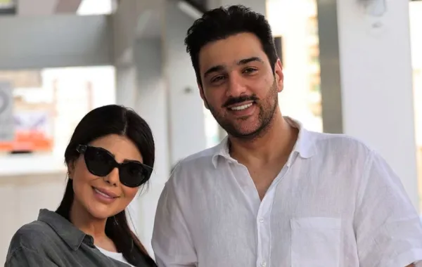 شهاب جوهر وإلهام الفضالة- الصورة من حساب إلهام على الانستغرام