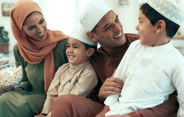 صورة عائلة في العيد