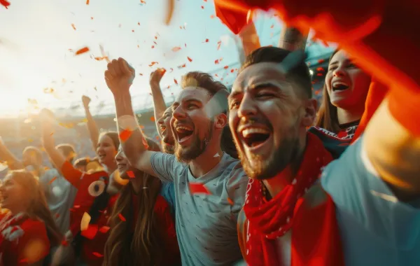 كلمات تشجيعية تبث الحماس خلال مبارايات كأس العالم- الصورة من موقع magnific
