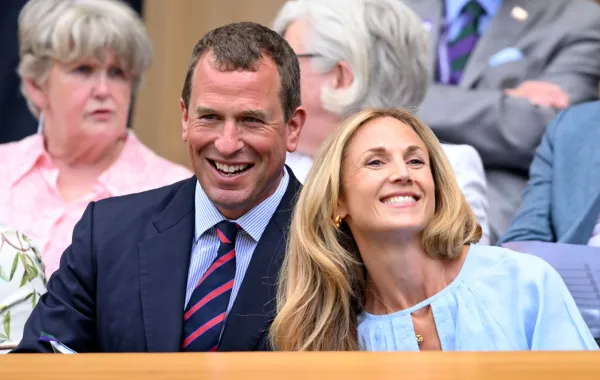 بيتر فيليبس وهارييت سبيرلينغ في لندن، إنجلترا (Peter Phillips and Harriet Sperling in London, England). مصدر الصورة: Karwai Tang/WireImage