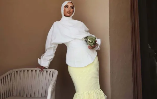 مدونة الموضة سهى طه - الصورة من حسابها على إنستغرام