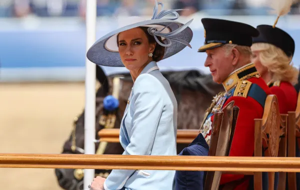 كيت ميدلتون (كاثرين) في احتفالات Trooping the Colour 2026. مصدر الصورة: Toby Shepheard / AFP