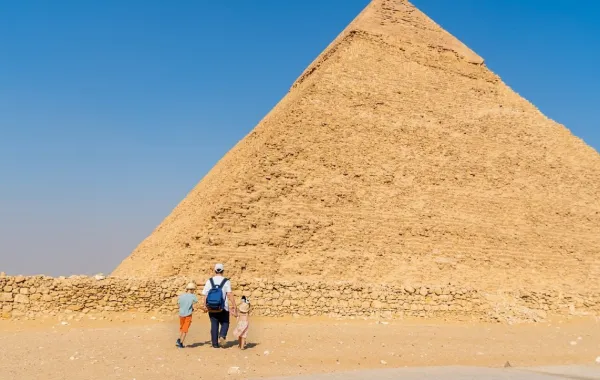صورة للأهرامات