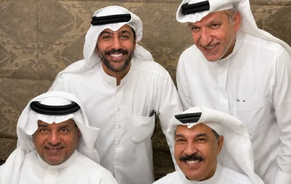 سالم الهندي وعبد الله الرويشد وراشد الماجد ومحمد صفر- الصورة من حساب محمد صفر على الانستغرام