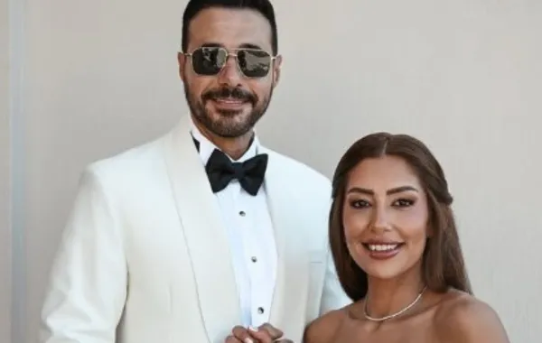 أحمد السعدني وزوجته ميرنا الهلباوي- الصورة من حسابه على إنستغرام