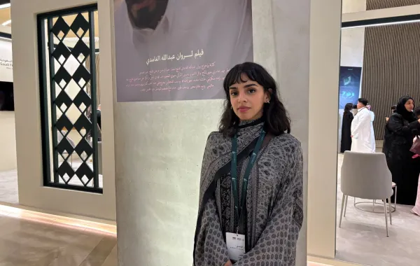 روان الغامدي من المهرجان - تصوير زكية البلوشي