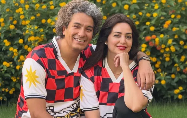 هبة مجدي وزوجها محمد محسن- الصورة من حسابها على إنستغرام