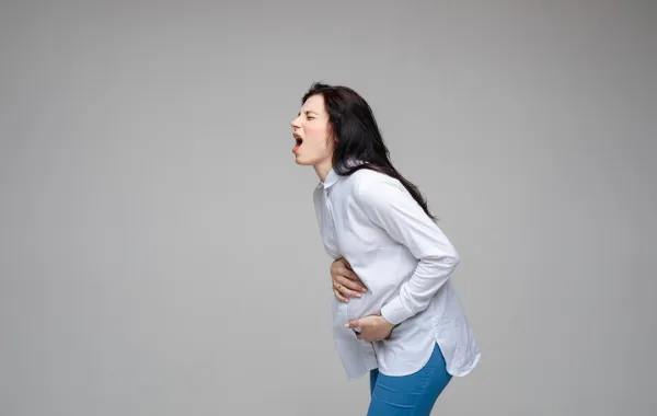 صورة لحامل متعبة