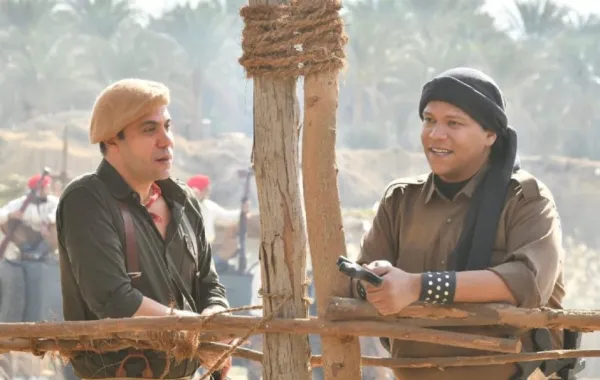 محمد إمام وأحمد عبد الحميد من فيلم شمس الزناتي - الصورة من الشركة المنتجة