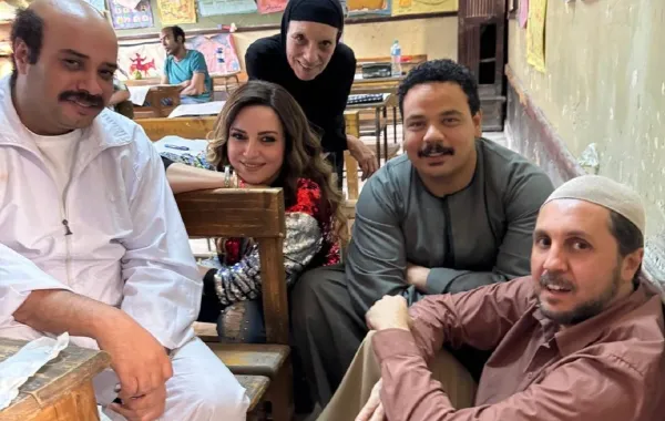 هشام ماجد وحاتم صلاح من فيلم برشامة - الصورة من حساب هشام ماجد على إنستغرام