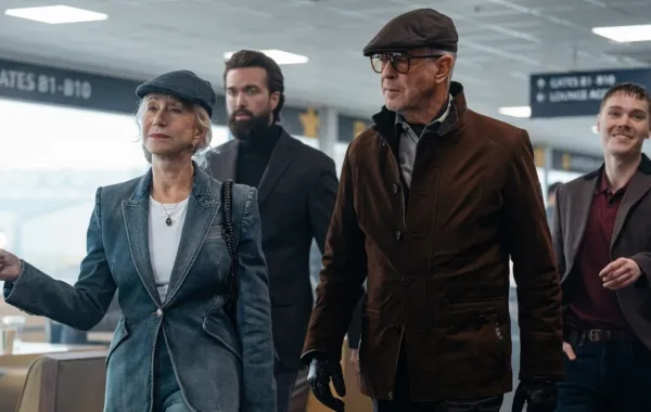 Helen Mirren as Maeve Harrigan and Pierce Brosnan as Conrad Harrigan in season 2 of ‘MobLand.’- Luke Varley/Paramount+