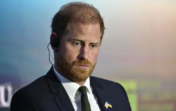 الأمير هاري في كييف (Prince Harry in Kyiv). مصدر الصورة: Genya Savilov / AFP