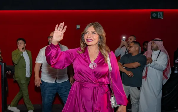 ليلى علوي في العرض الخاص بالرياض لفيلمها- الصورة من حسابها على الانستغرام
