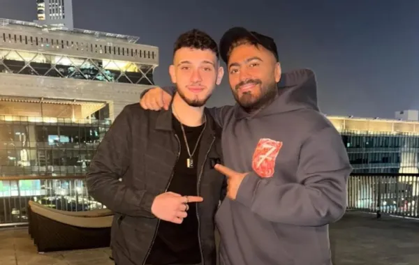 الشامي مع تامر حسني- الصورة من حساب الشامي على إنستغرام