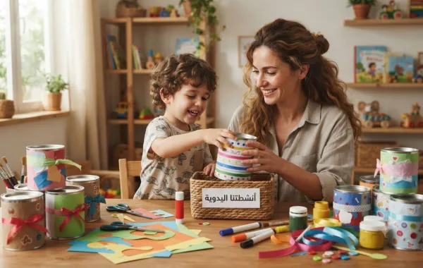  6 أفكار من علب الحليب