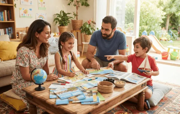 أفكار ألعاب ممتعة ومرحة للأطفال، "صورة تعبيرية - أُنشئت بالذكاء الاصطناعي"