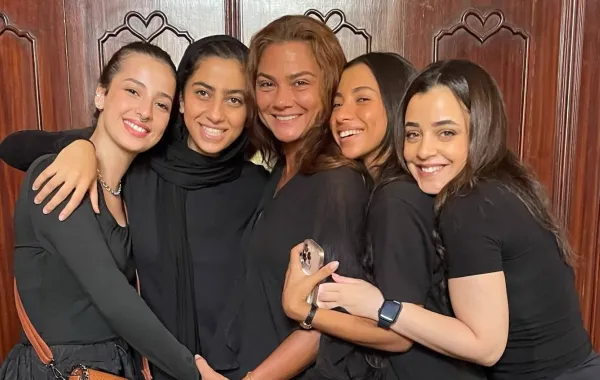 بطلات مسلسل أندر إيدج- الصورة من حساب جيسيكا حسام الدين على إنستغرام
