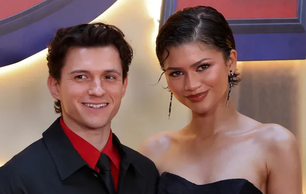 زندايا Zendaya وتوم هولاند Tom Holland في مدينة مدريد 15 يونيو 2026 - مصدر الصورة: Thomas COEX / AFP