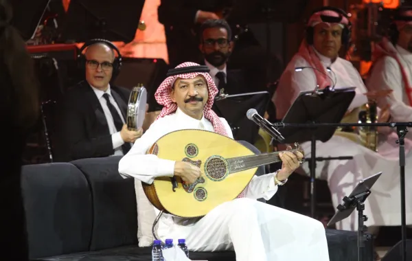 عبادي الجوهر بمهرجان جرش 2026- الصورة من المكتب الإعلامي للمهرجان