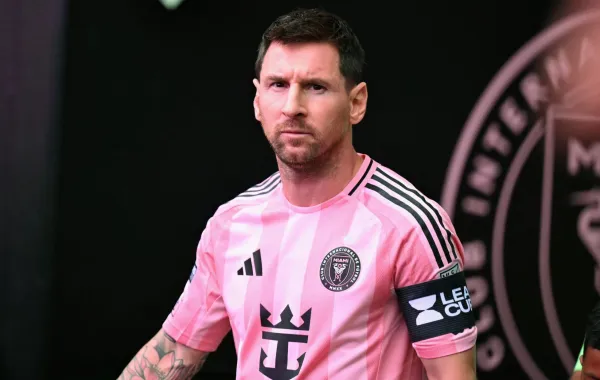 ليونيل ميسي Lionel Messi في بطولة كأس العالم لكرة القدم 2026. مصدر الصورة: CHANDAN KHANNA / AFP