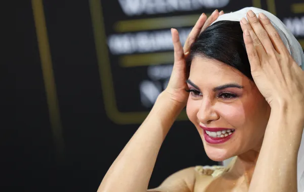 جاكلين فيرنانديز في أبو ظبي Jacqueline Fernandez in Abu Dhabi. مصدر الصورة: Giuseppe CACACE / AFP