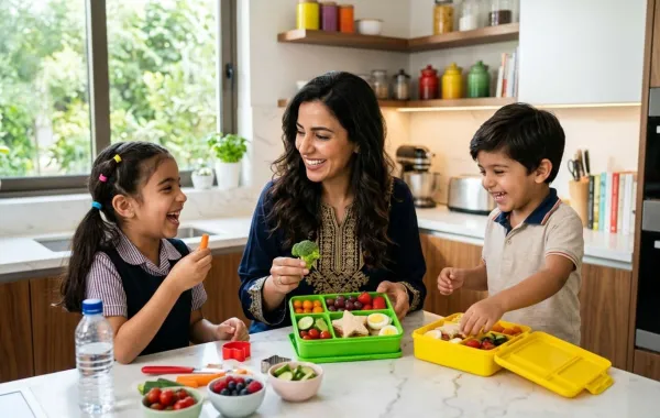 صورة إعداد صندوق المدرسة