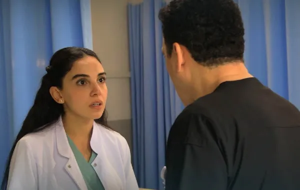 سلمى أبو ضيف ودياب من مسلسل بنج كلي