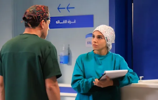 سلمى أبو ضيف ودياب من بنج كلي- الصورة من الشركة المنتجة 