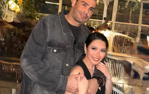 محمد عبد المنصف ولقاء الخميسي الصورة من صفحتها على انستغرام