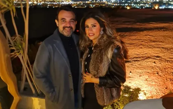آيات أباظة وعمرو محمود ياسين- الصورة من حسابها على إنستغرام