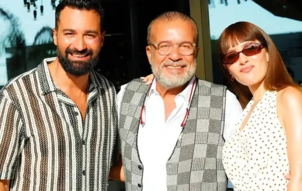 أحمد حاتم وجميلة عوض وشريف منير من فيلم ريد فلاج - الصورة من الشركة المنتجة