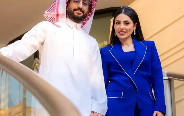خالد صقر وإلهام علي- الصورة من حسابه على إنستغرام