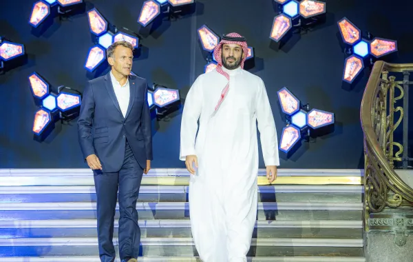 شرّف صاحب السمو الملكي الأمير محمد بن سلمان بن عبدالعزيز آل سعود، ولي العهد رئيس مجلس الوزراء، بحضور فخامة الرئيس إيمانويل ماكرون رئيس الجمهورية الفرنسية، الحفل الختامي لبطولة كأس العالم للرياضات الإلكترونية 2026م.