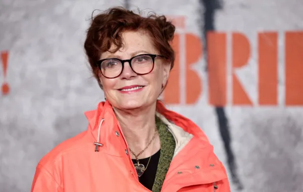 سوزان ساراندون Susan Sarandon في نيويورك. مصدر الصورة: Jamie McCarthy / GETTY IMAGES NORTH AMERICA / Getty Images via AFP
