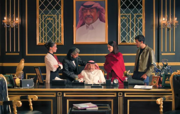 أبطال فيلم المهايطية- الصورة من المركز الاعلامي لـ نتفليكس