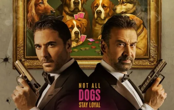 كريم عبدالعزيز وأحمد عز من فيلم Dogs‏ 7- الصورة من صفحة المستشار تركي آل الشيخ من فيسبوك