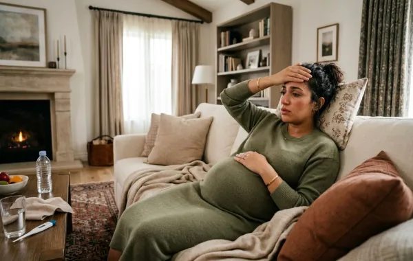 صورة ارتفاع درجة حرارة الحامل