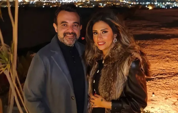 آيات أباظة وعمرو محمود ياسين- الصورة من حسابها على إنستغرام