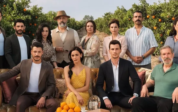 بوستر مسلسل قصر المرجان. الصورة من حساب المسلسل على إنستغرام
